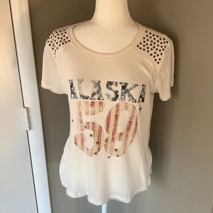 We the Free Alaska Tee with studs